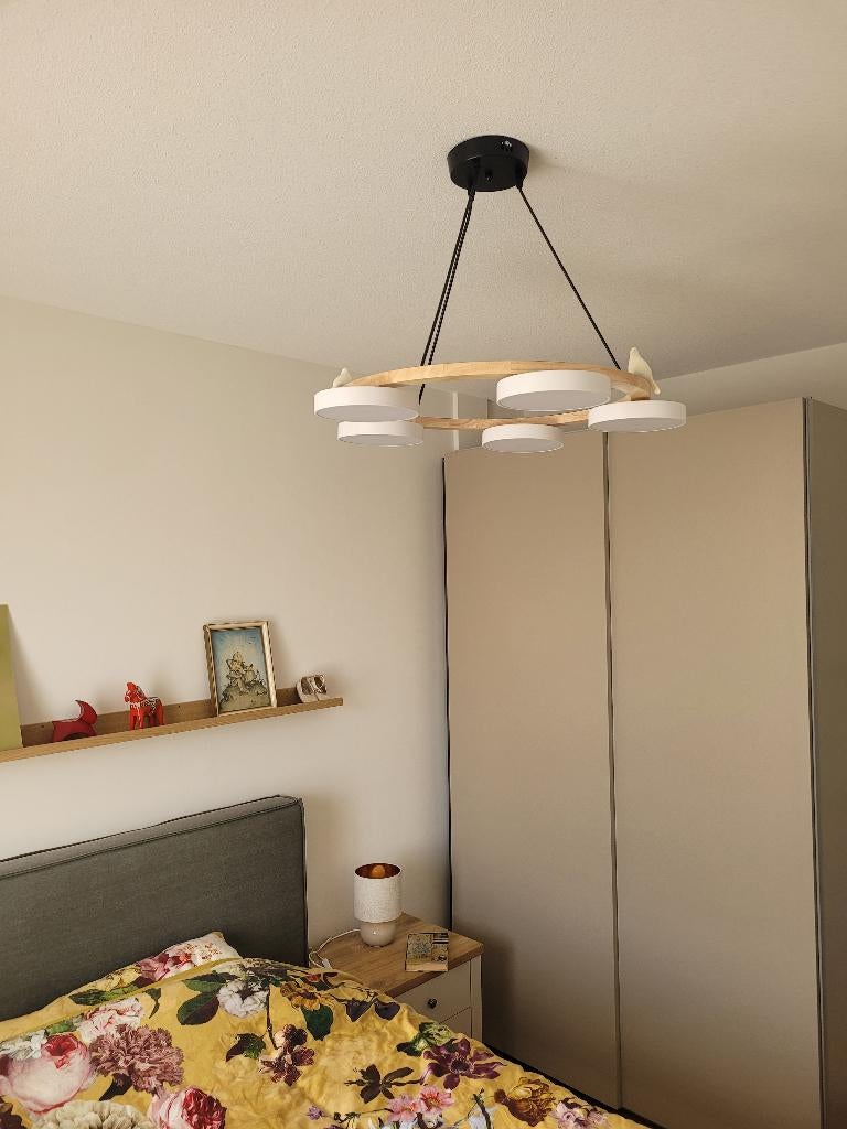 Scandinavische lamp, Ophalen of Verzenden, Nieuw, Hout, Scandinavisch