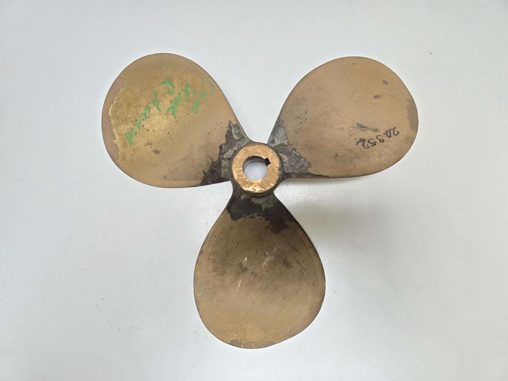 scheepsschroef Brons 17 x 11 voor 35mm as, Niet ingevuld, Gebruikt, Niet ingevuld, Ophalen of Verzenden