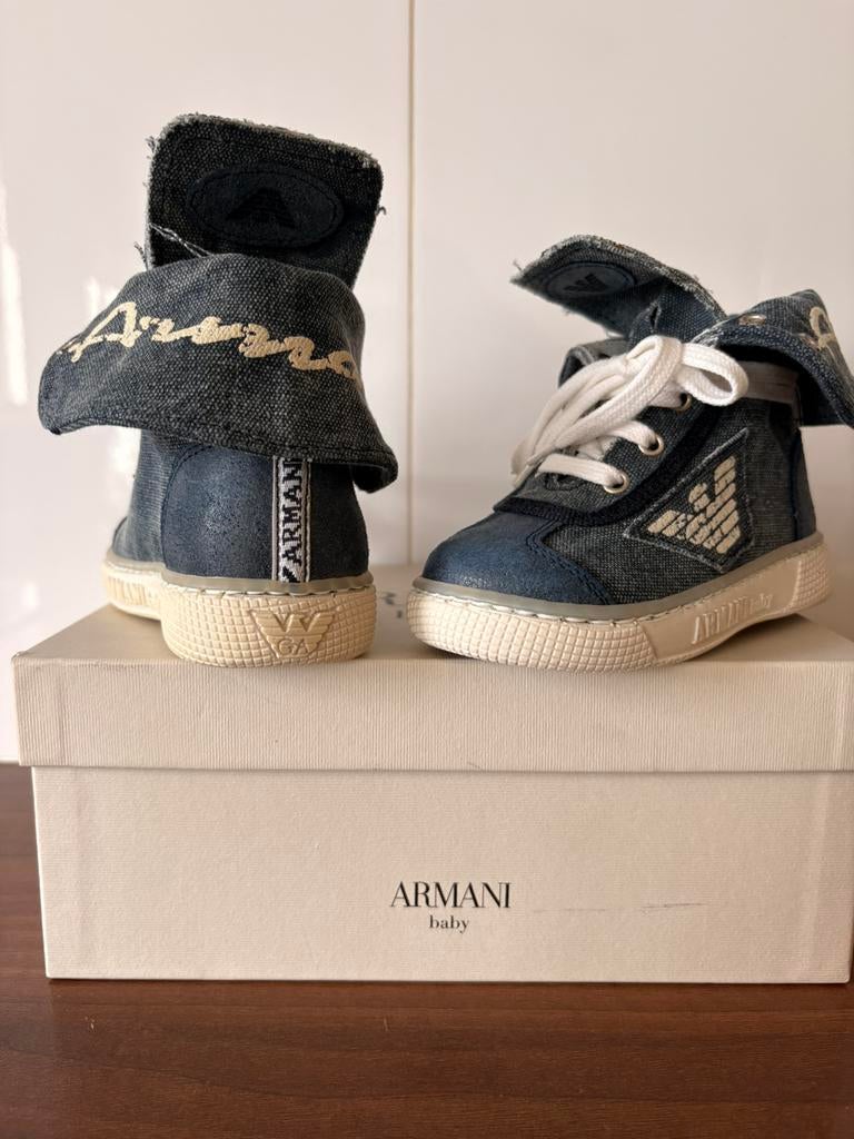 Armani babyschoentjes mt21, Schoentjes, Jongetje of Meisje, Nieuw, Ophalen of Verzenden