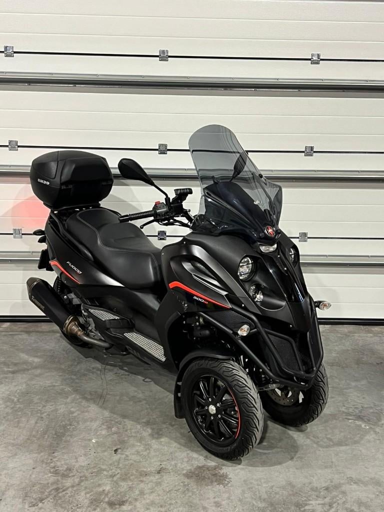 Gilera Fuoco 500 IE | Lage km | Perfect onderhouden, Scooter, Particulier, 1 cilinder, 12 t/m 35 kW