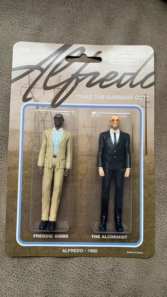 UNIEK Alfredo Action Figures - Freddie Gibbs & The Alchemist, Ophalen of Verzenden, Nieuw, Pop