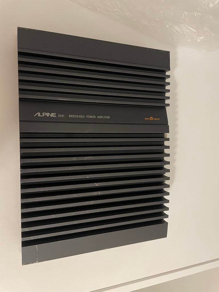 Alpine 3541 Bridgeable Power Amplifier - Auto Versterker, Ophalen, Gebruikt