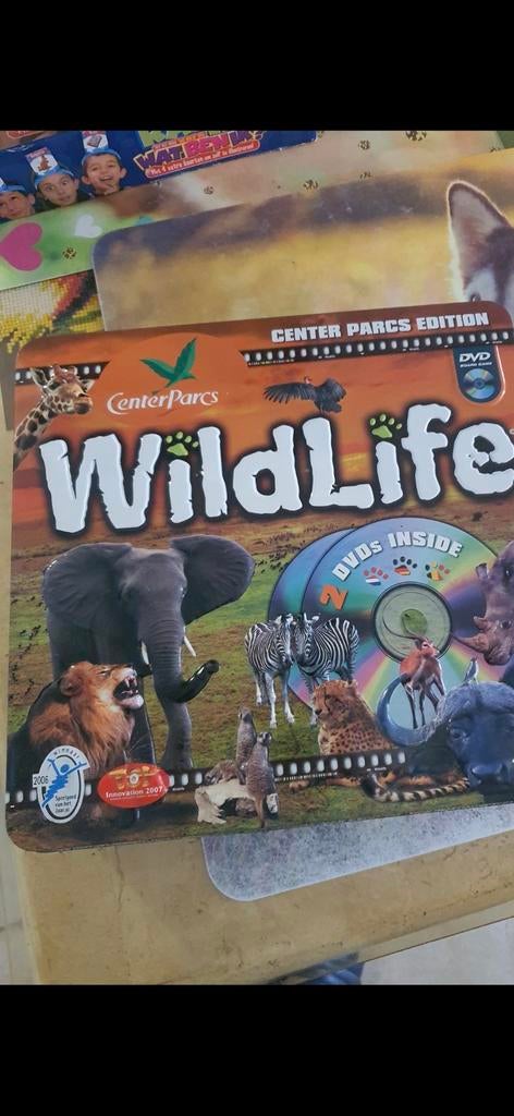 Center Parcs WildLife DVD Bordspel - Educatief & Avontuur, Puzzel en Educatief, Gebruikt, 2 spelers, Ophalen of Verzenden