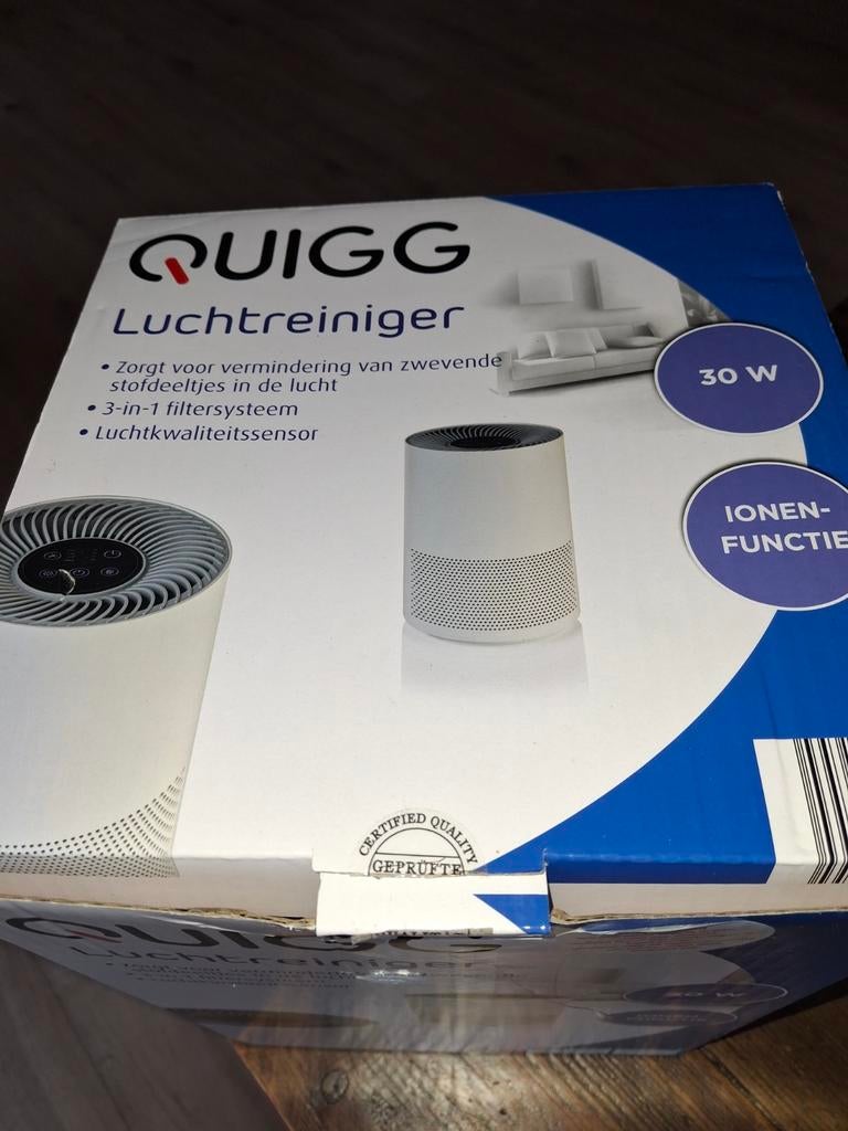 Luchtreiniger 1x gebruikt, Ophalen of Verzenden, Zo goed als nieuw, Luchtreiniger