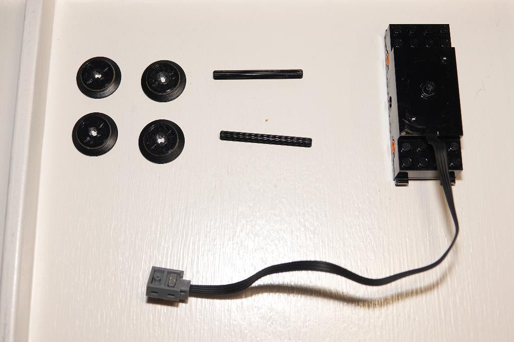 Lego Technic Treinmotor 88002 Power Functions, Ophalen of Verzenden, Gebruikt, Losse stenen, Lego