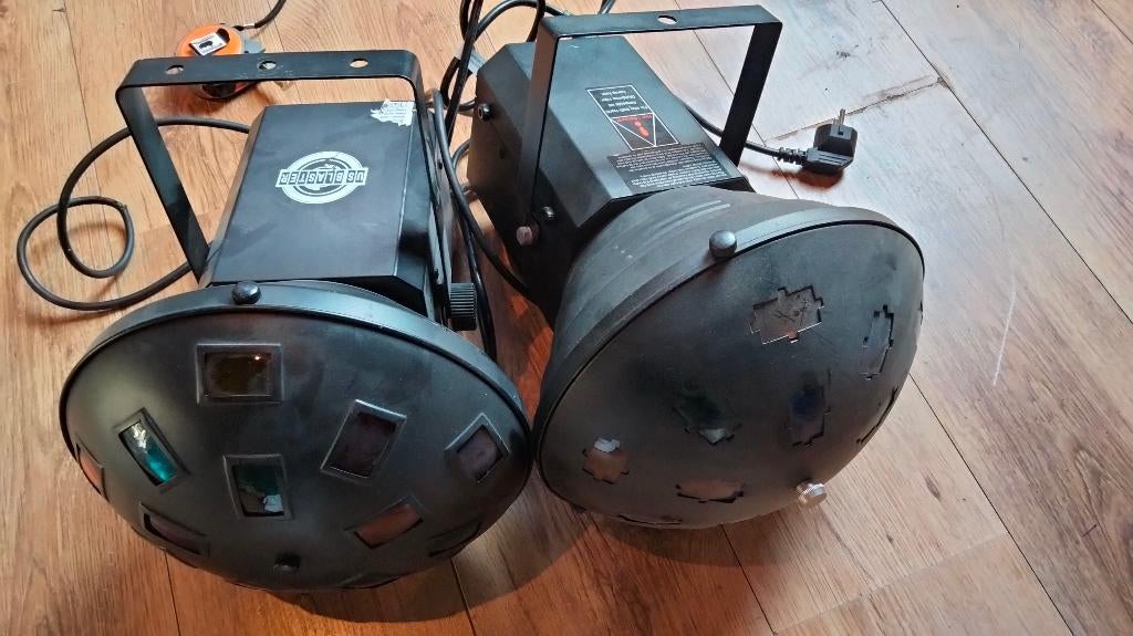 2 x mushroom disco verlichting, Muziek en Instrumenten, Licht en Laser, Ophalen of Verzenden, Gebruikt, Licht, Geluidgestuurd