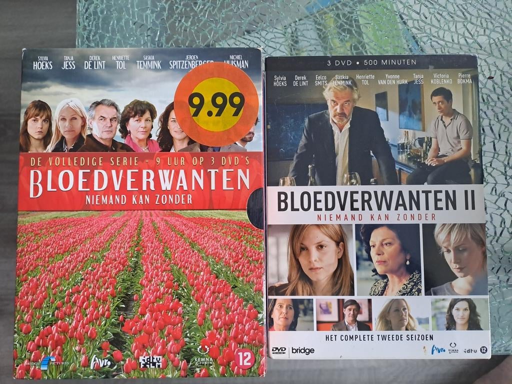 Bloedverwanten- seizoen 1&2 (dvd), Cd's en Dvd's, Vanaf 12 jaar, Ophalen of Verzenden, Zo goed als nieuw