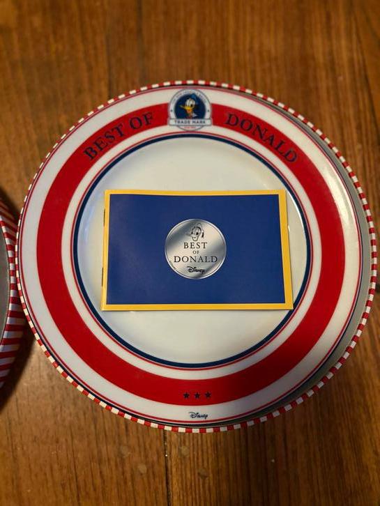 Disney Donald Duck Best Of Servies Bord, Ophalen, Donald Duck, Gebruikt, Servies