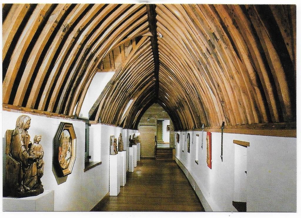 Bergen op Zoom Gemeente Museum Ongelopen ansichtkaart B6919, Ophalen of Verzenden, 1980 tot heden, Ongelopen, Noord-Brabant