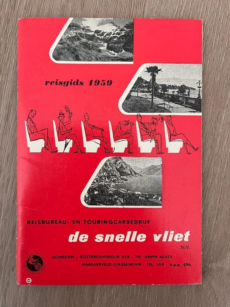 De Snelle Vliet - reisgids 1959, Boeken, Overige merken, Europa, Nieuw, Ophalen of Verzenden