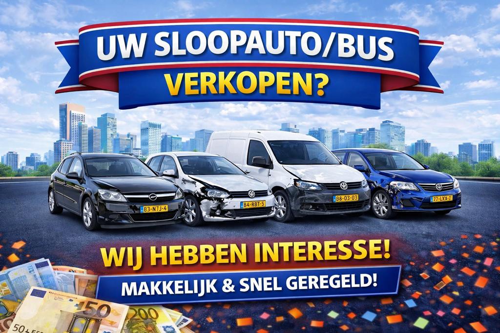 MAKKELIJK & SNEL UW SLOOPAUTO VERKOPEN? RDW ERKEND✅, Auto diversen