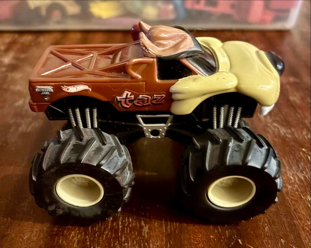 Hot Wheels Monster Jam Taz Monster Truck, Ophalen of Verzenden, Gebruikt