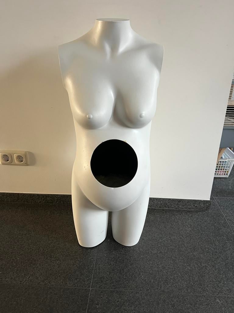 Zwangerschaps decoratie ‘paspop’, Ophalen