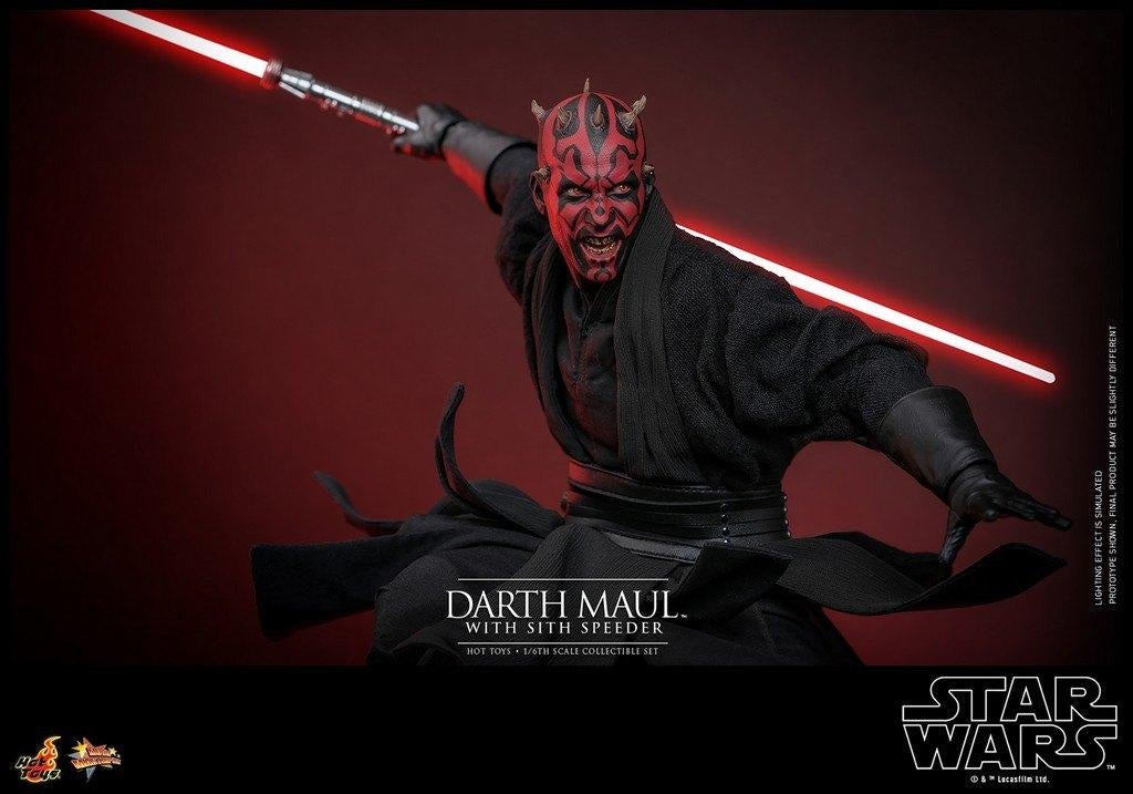 Hot Toys SW Phantom Menace Darth Maul with Sith Speeder, West Campus 1 76863 Herxheim (DE), Heo GmbH, Nieuw, Ophalen of Verzenden