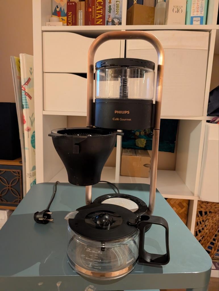 Philips Café Gourmet koffiezetapparaat, Ophalen, 10 kopjes of meer, Koffiemachine, Gemalen koffie