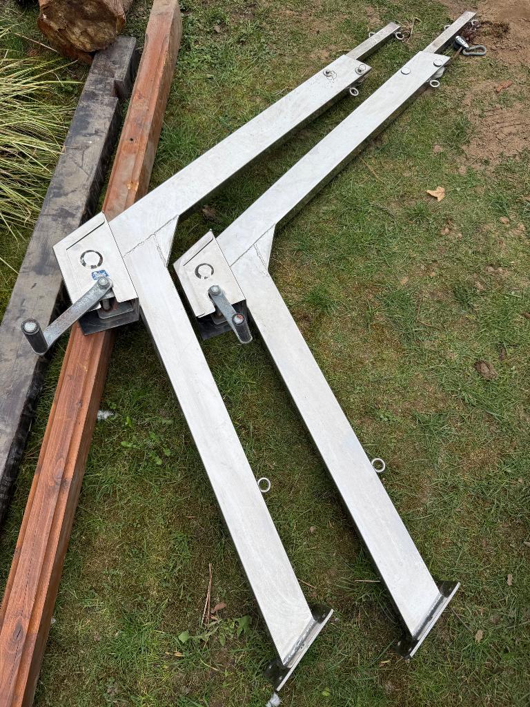 RVS Davids met vaste arm, Watersport en Boten, Ophalen, Gebruikt, Overige typen