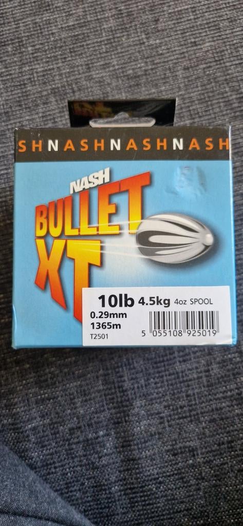 Nash Bullet XT mono line, Ophalen of Verzenden, Nieuw, Vislijn