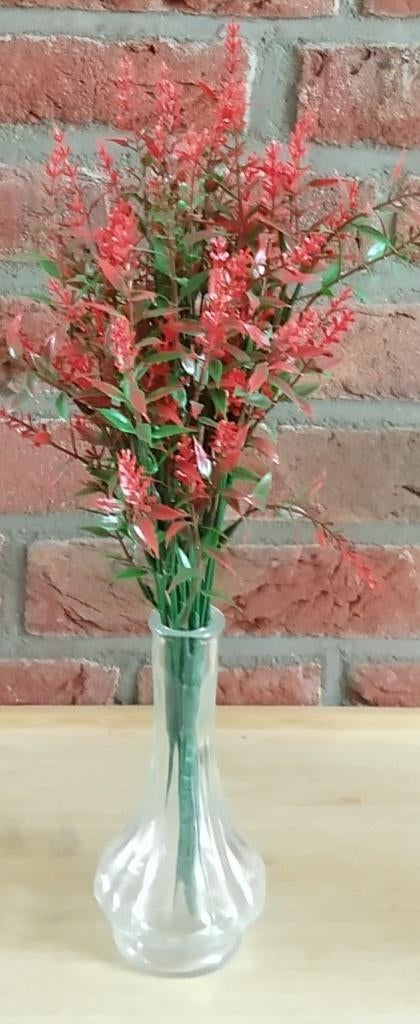 vaasjes glas, volgnr 46, Gebruikt, Overige kleuren, Ophalen of Verzenden, Glas