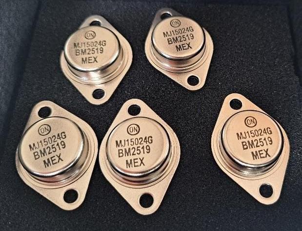 Mj15024G transistors geschikt voor oa. Quad 303 en Quad 405, Kwikstaart 16, Verzenden, Nieuw, Info@decomponentenspecialist.nl