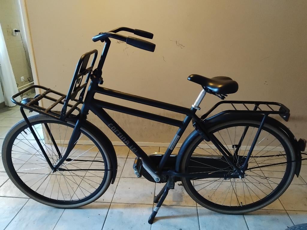 U4 Cortina Transport Zwart maat 50, Fietsen en Brommers, Fietsen | Heren | Herenfietsen, Versnellingen, 49 tot 53 cm, Zo goed als nieuw