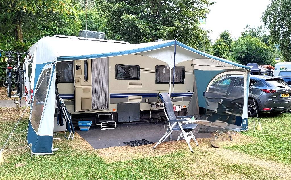 Te koop: Walker voortent + luifel, Caravans en Kamperen, Voortenten en Luifels, Ophalen, Gebruikt, Walker Campingstyle