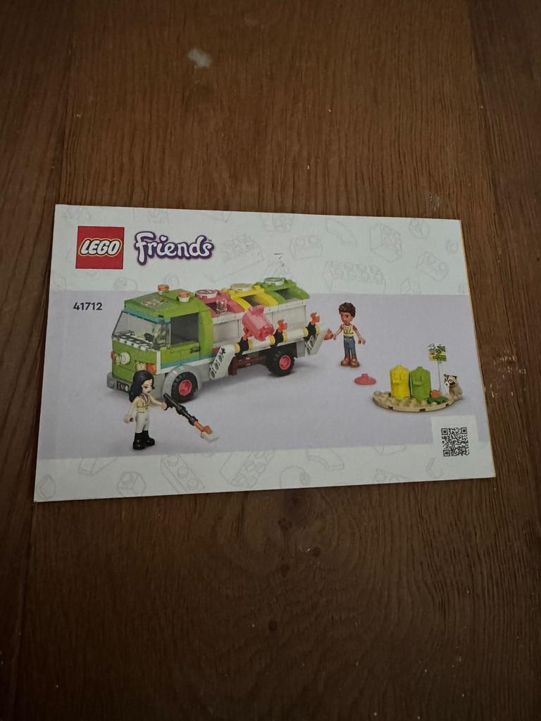 Lego Friends 41712 Vuilniswagen - Recycling Truck, Lego, Friends, Ophalen of Verzenden, Zo goed als nieuw