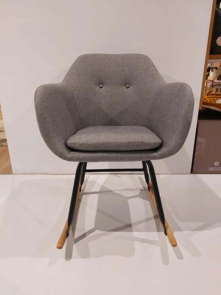 Kidsmill Liv Schommelstoel Corsica Light Grey, Ophalen, Nieuw, Overige materialen, Eén