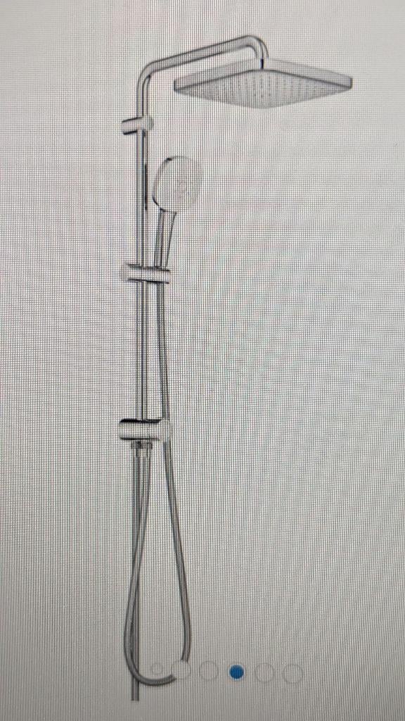 Grohe Tempesta Cube 250 regendoucheset, Doe-het-zelf en Verbouw, Sanitair, Ophalen of Verzenden, Nieuw, Chroom, Douche