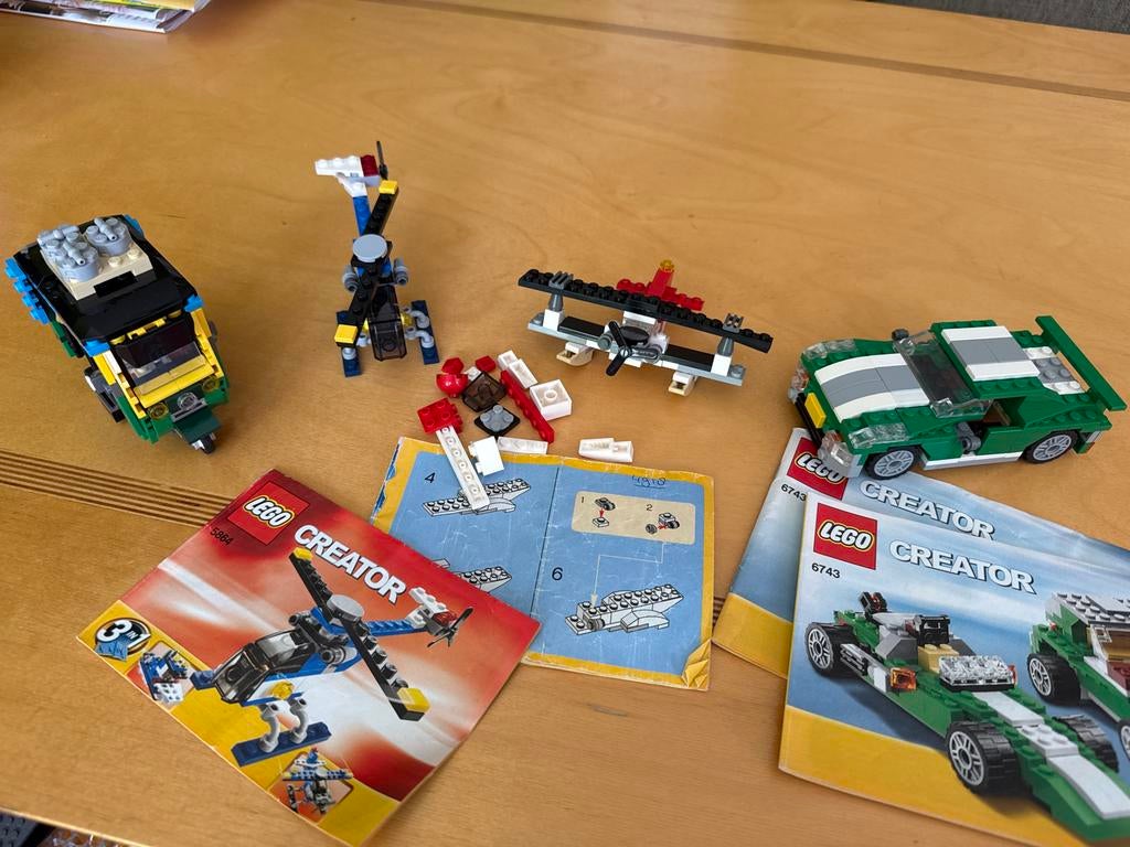 Lego Creator 6743 en 40469, Lego, Ophalen of Verzenden, Zo goed als nieuw, Inclusief instructies