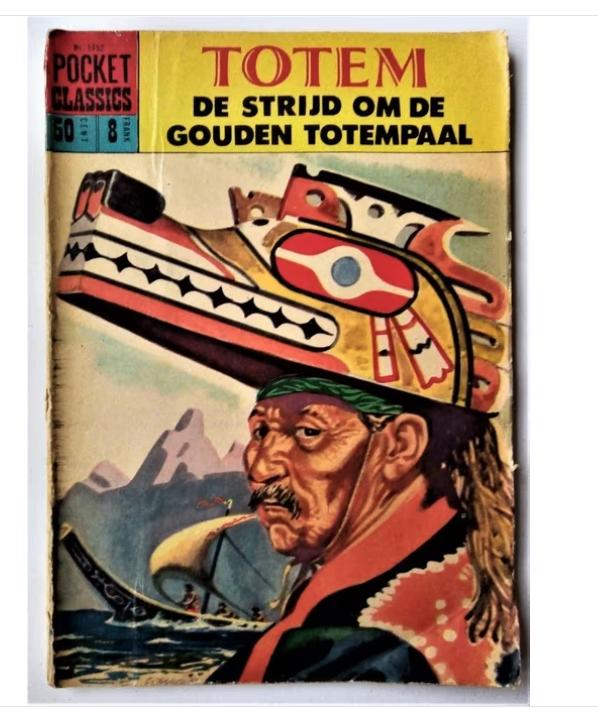 pocket classics nr.1702/1966/totem strijd om de totempaal, Boeken, Stripboeken, Eén stripboek, Ophalen of Verzenden, Gelezen