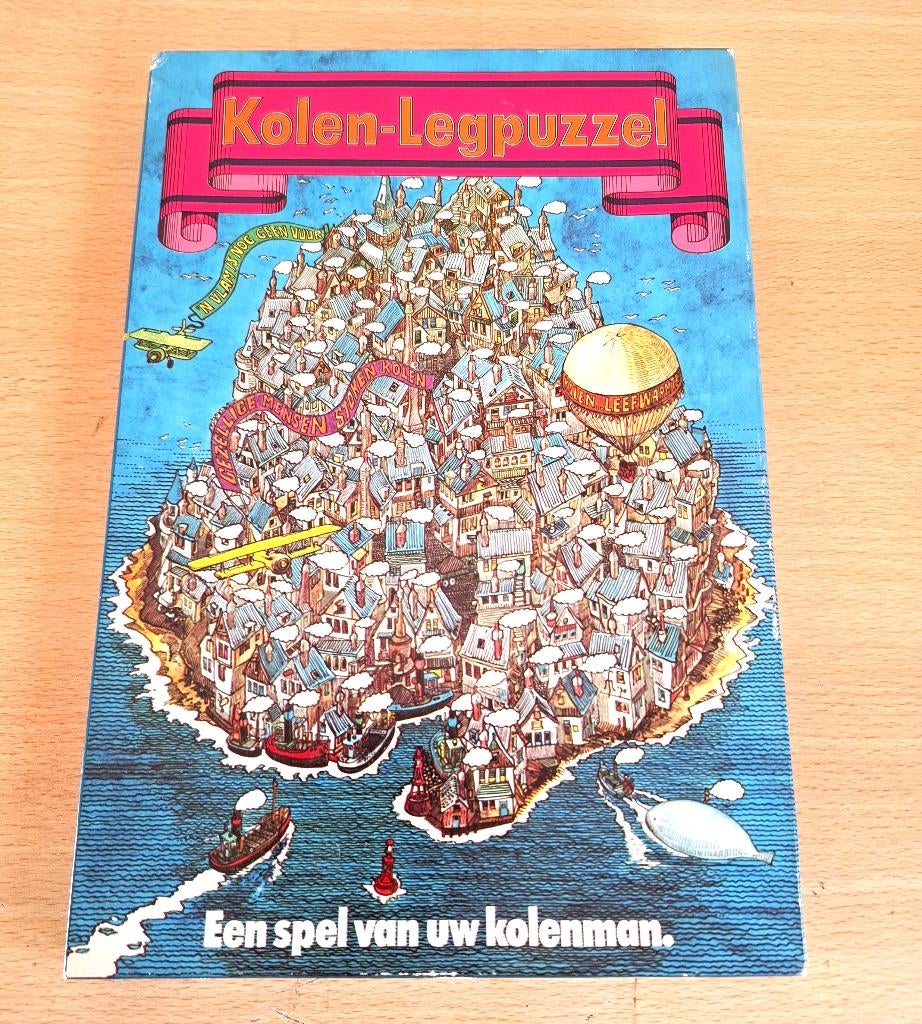 brocante Kolen Legpuzzel uit 1955, Verzenden