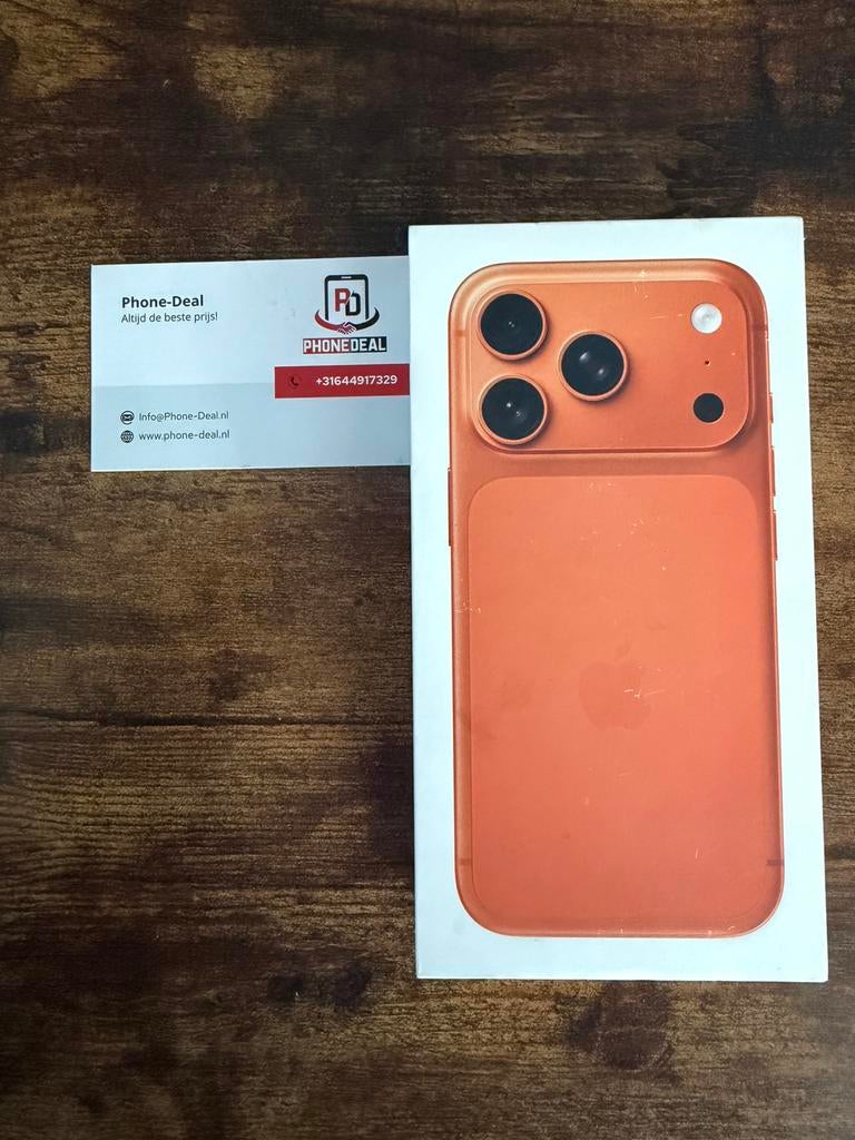 iPhone 17 pro 512 gb nieuw open box factuur + Garantie