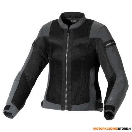 Macna Velocity Dames Motorjas, Zwart-Grijs, Ophalen of Verzenden, Nieuw met kaartje