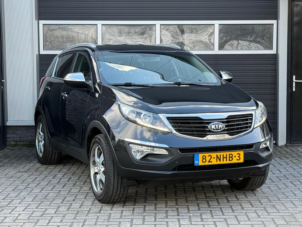 Kia Sportage 2.0 X-ecutive Plus Pack Trekhaak, Navi, Cruise,, Auto's, Gebruikt, 4 cilinders, Leder en Stof, Origineel Nederlands
