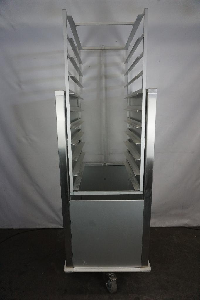 Verende regaalwagen dienbladenwagen, Bordenrek, Ophalen, Gebruikt