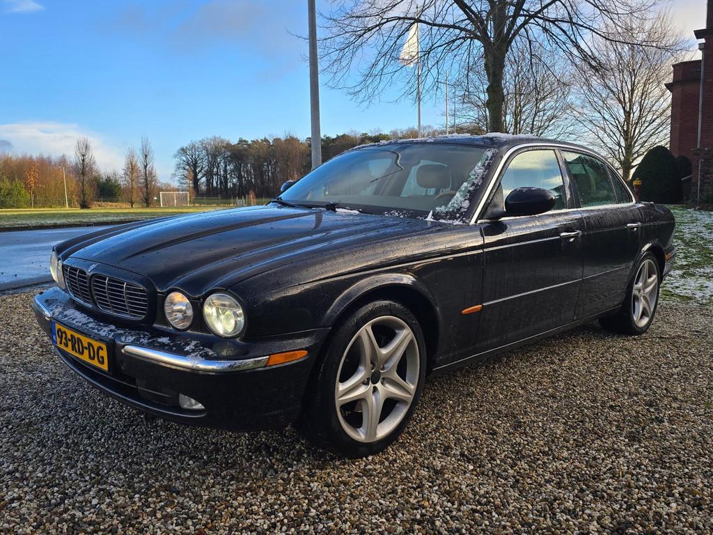 Jaguar XJ 3.0 V6 Sovereign Automaat Leer stoelverwarming Zee, Auto's, Automaat, 238 pk, Achterwielaandrijving, Gebruikt