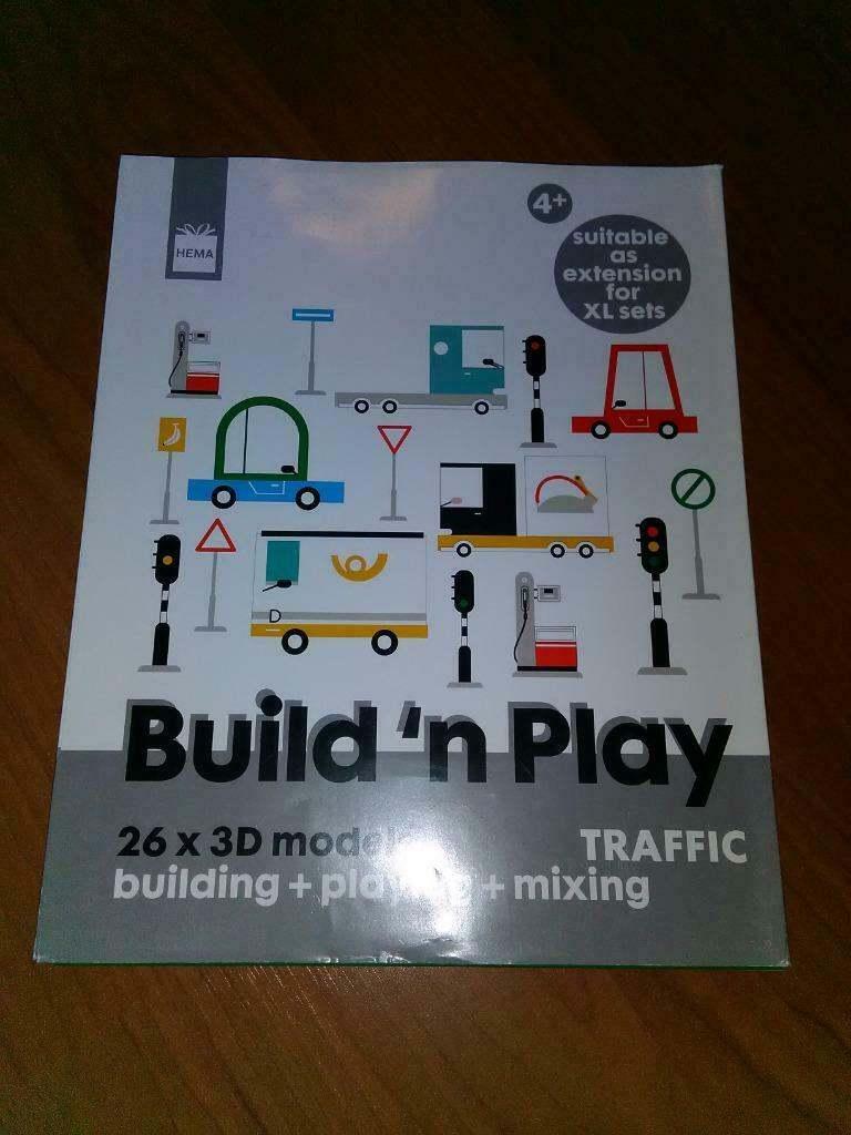 Hema build 'n play knutsel karton, Ophalen of Verzenden, Nieuw, Bouwen