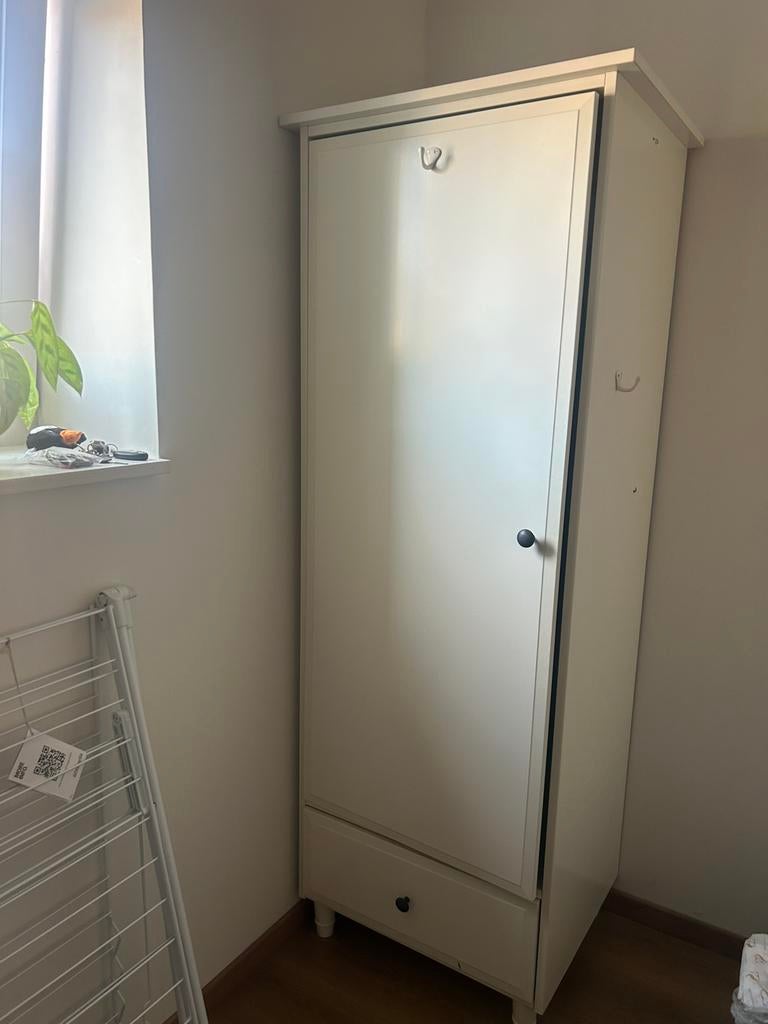 Witte ikea hemnes kast hang, Ophalen, Gebruikt