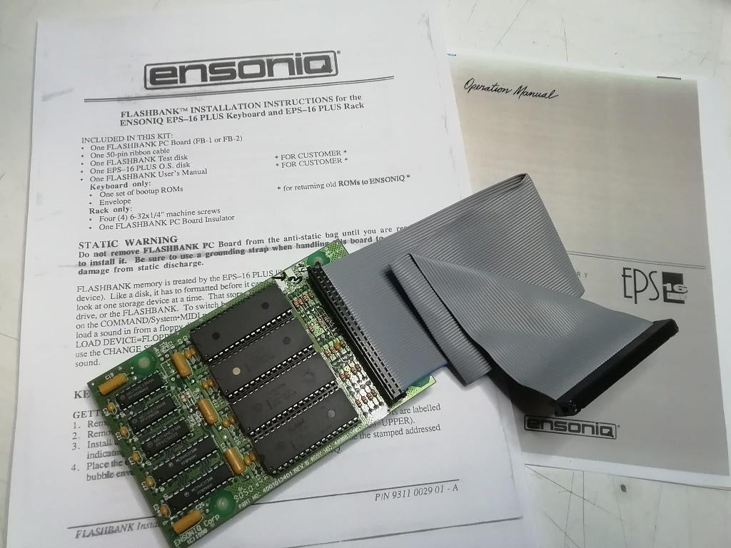 Ensoniq EPS 16+ Flash Bank FB2, Muziek en Instrumenten, Ophalen of Verzenden, Gebruikt, Overige aantallen, Overige merken