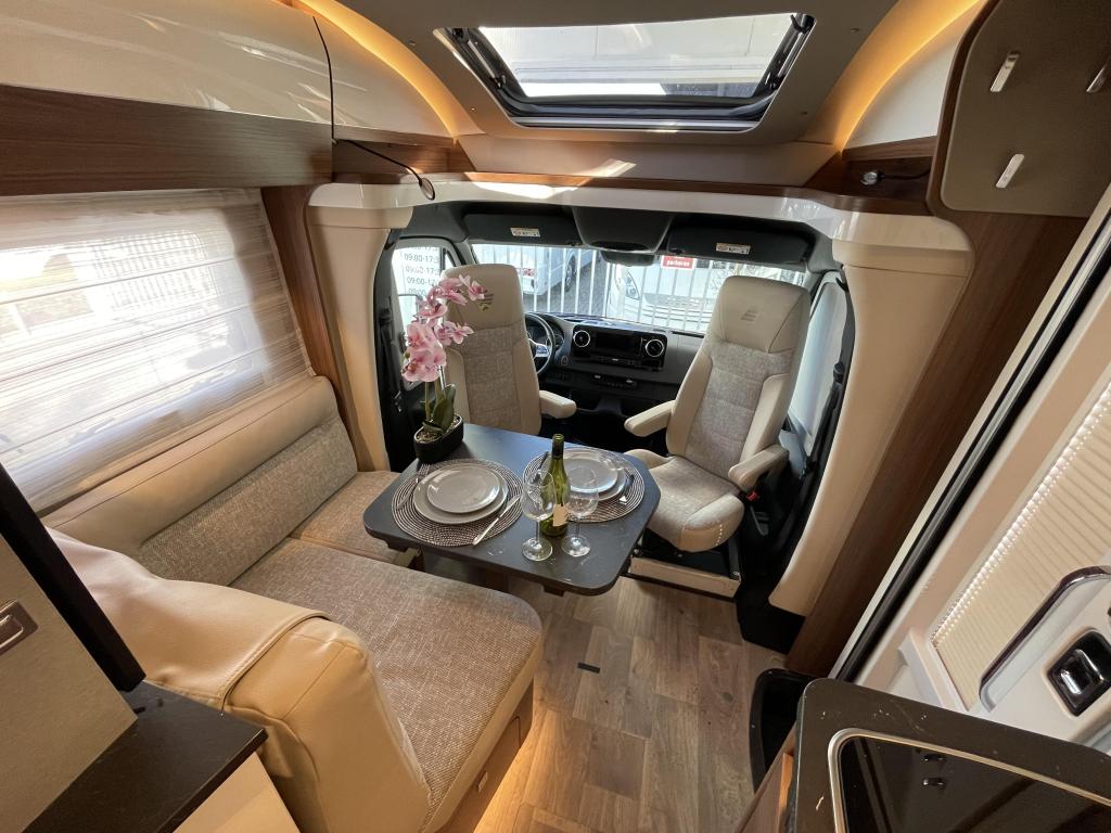 Hymer B 580 BMC MERCEDES AUTOMAAT ENKELE BEDDEN XXL GARAGE, Automaat, Tot en met 2, Bedrijf, Diesel