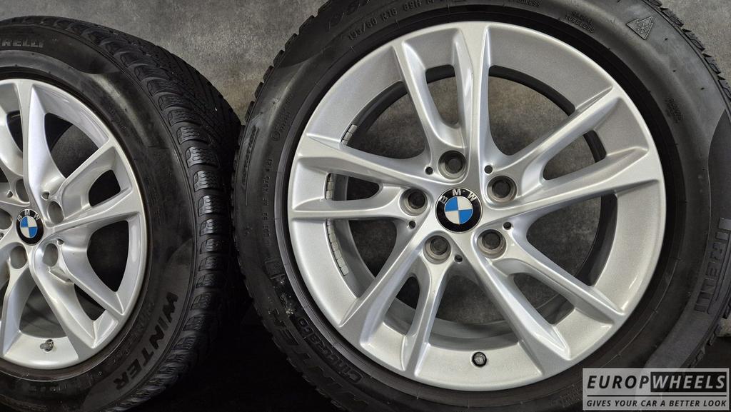 16 inch BMW 2 serie active tourer F45 F46 winterbanden 1 F40, Gebruikt, -, Banden en Velgen, 195 mm