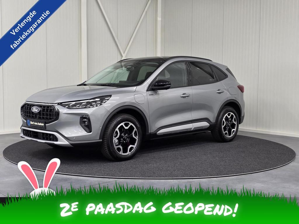 Ford Kuga - 2.5 PHEV Active X TECHPACK WINTERPACK DRIVERPACK, Gebruikt, 4 cilinders, Met garantie (alle), Leder en Stof