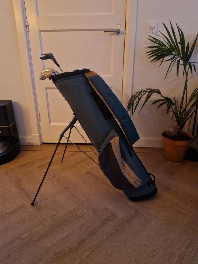 Herenset Rechts - Highlander Golf Tas en Mac Gregor clubs, Ophalen