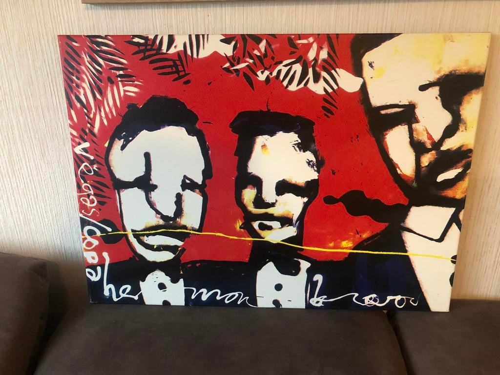 Herman Brood Vegas Copa canvas, Ophalen