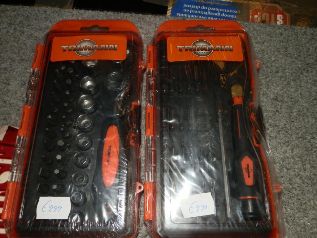 38 delig dop en bit set en 36 delig precisie bitset nieuw, Ophalen of Verzenden, Nieuw