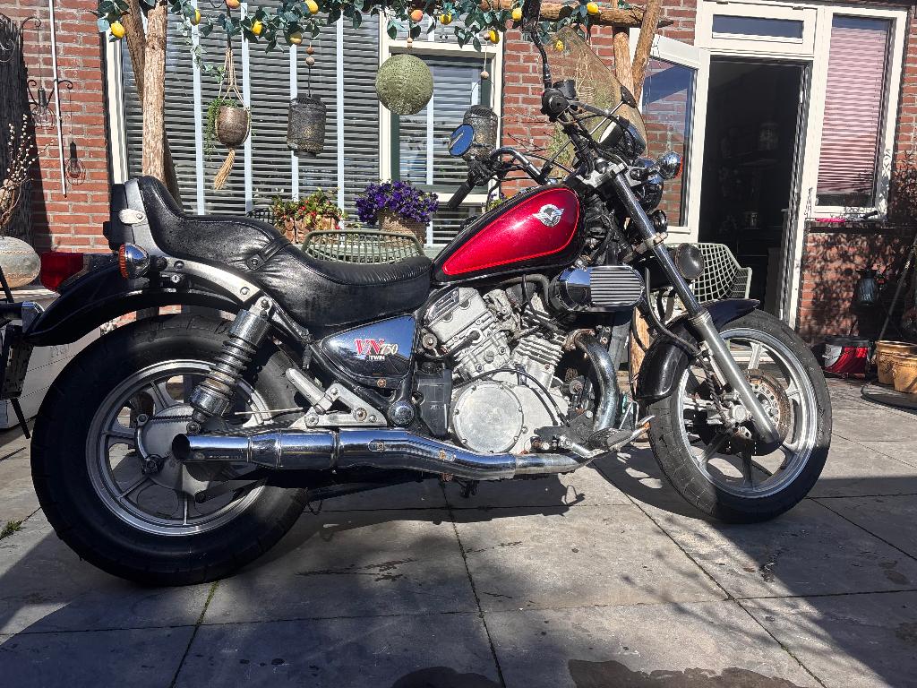 Kawasaki chopper, Motoren, 750 cc, 2 cilinders, Chopper, Particulier