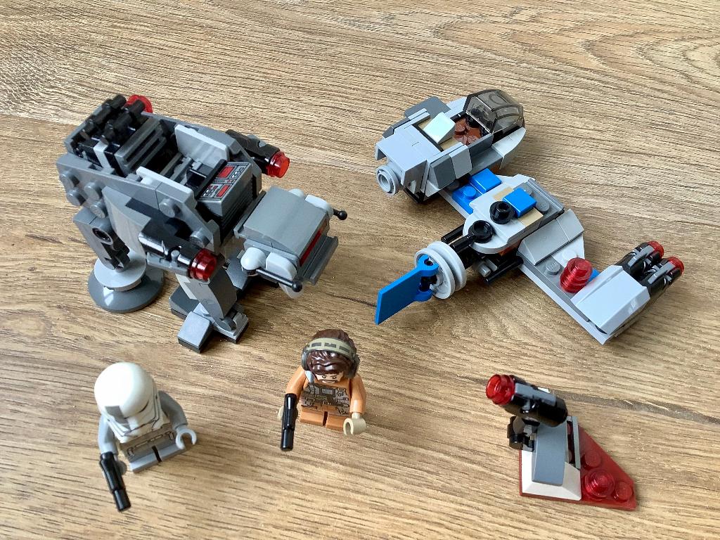 Lego Star Wars 75195 Ski Speeder vs. First Order Walker, Ophalen of Verzenden, Gebruikt, Complete set, Lego