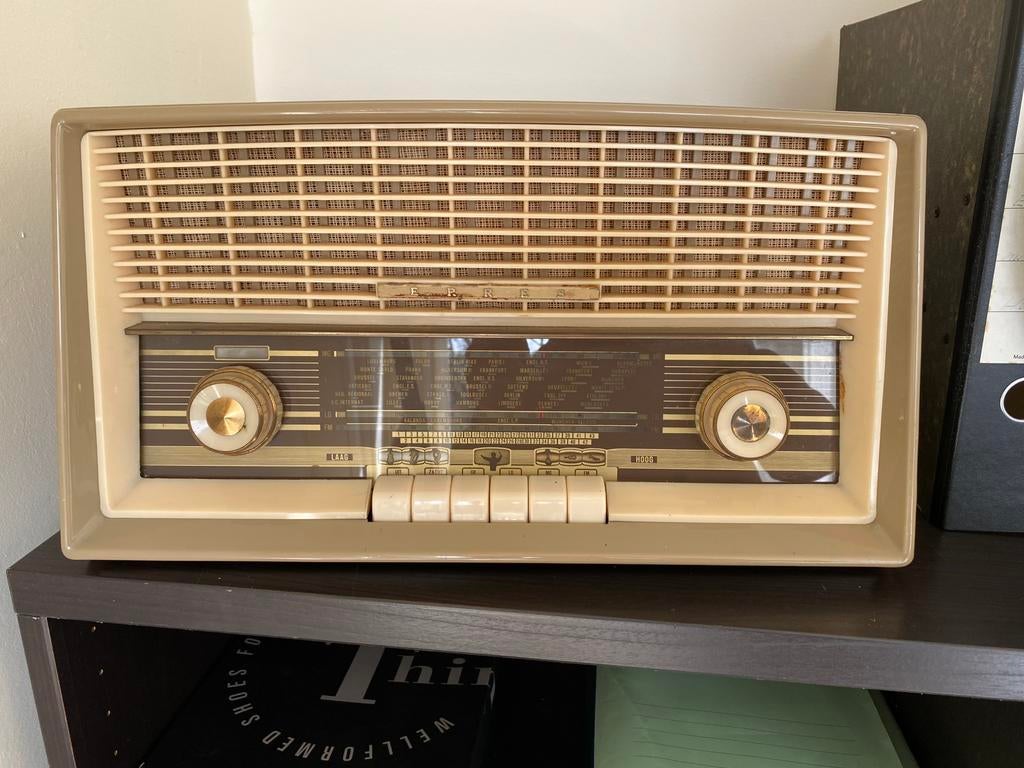 Erres ky594 vintage radio, Antiek en Kunst, Ophalen of Verzenden