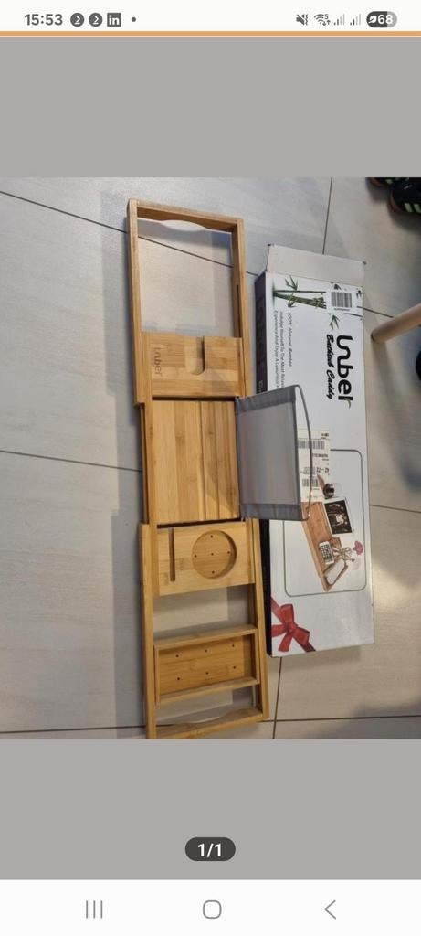 Badrelax meubel Bamboo, Ophalen, Nieuw