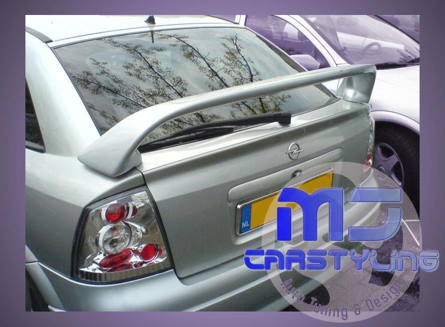 Opel Astra G - Achterklep spoiler SPORT, Auto diversen, Tuning en Styling, Ophalen of Verzenden, MJ-Carstyling, Info@mj-carstyling.net